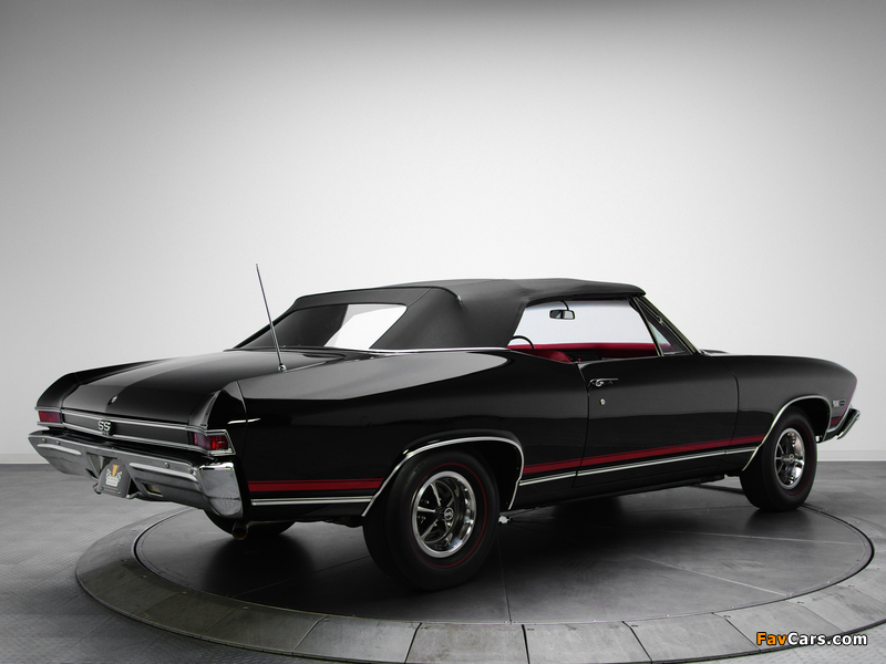 Images of Chevrolet Chevelle SS 396 L78 Convertible 1968 (800 x 600)