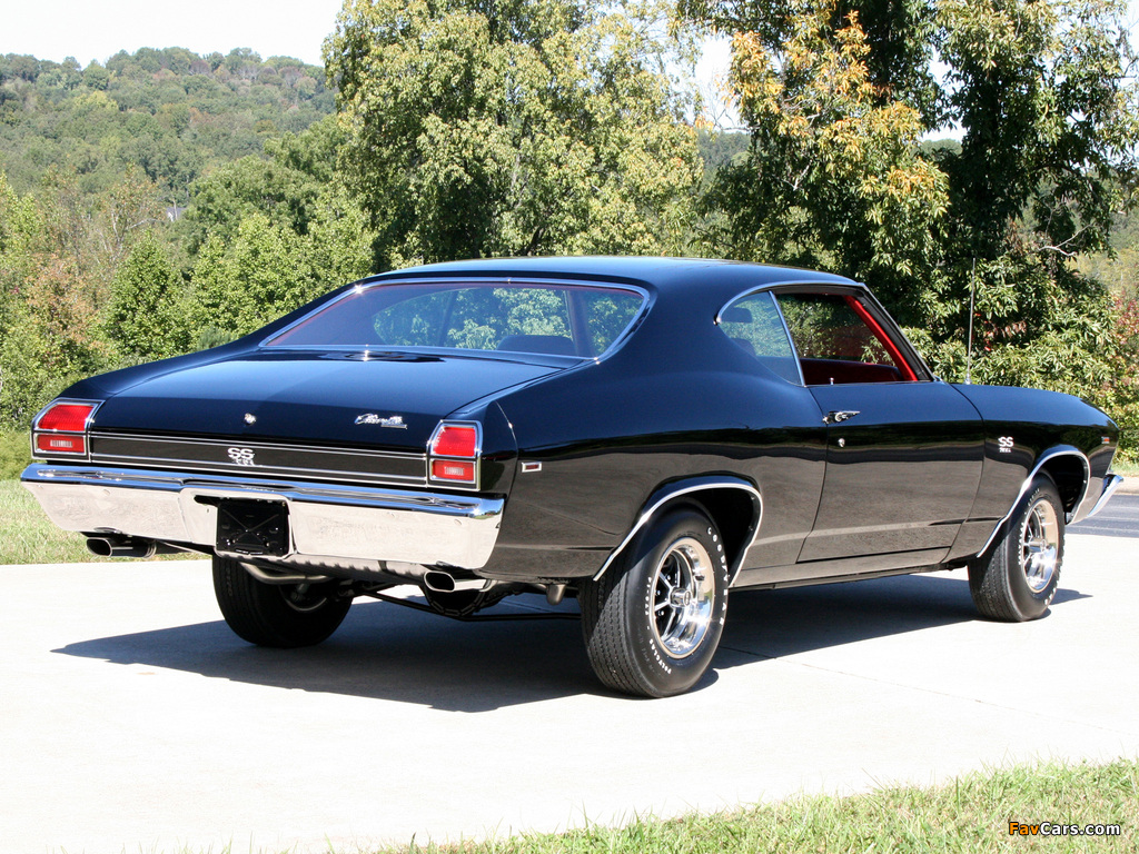 Images of Chevrolet Chevelle SS 396 Hardtop Coupe 1969 (1024 x 768)