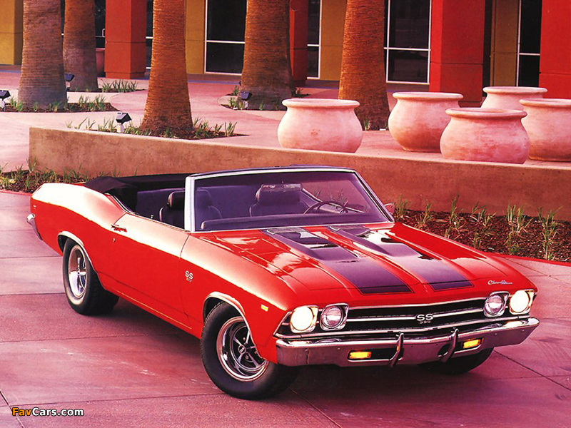 Images of Chevrolet Chevelle SS 396 L34 Convertible 1969 (800 x 600)