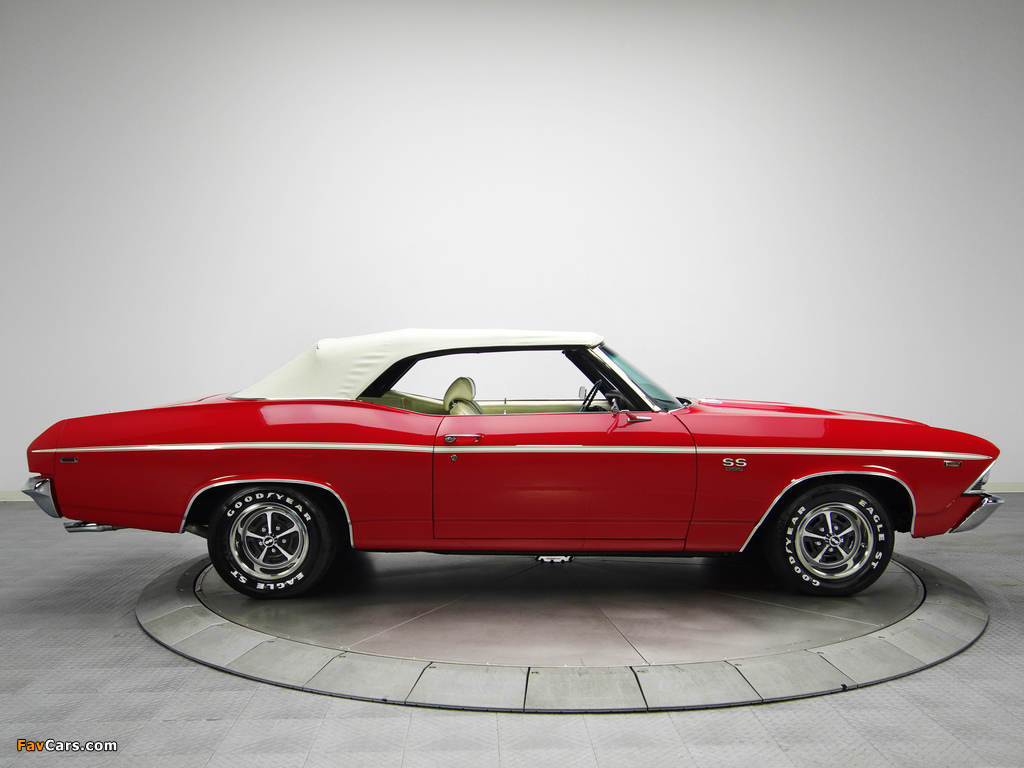 Images of Chevrolet Chevelle SS 396 L34 Convertible 1969 (1024 x 768)