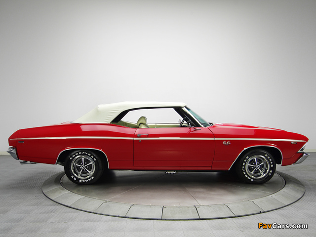 Images of Chevrolet Chevelle SS 396 L34 Convertible 1969 (640 x 480)