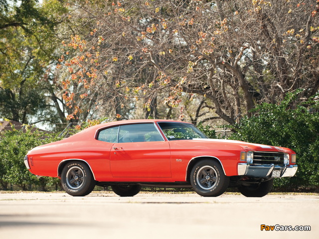 Images of Chevrolet Chevelle SS Hardtop Coupe 1972 (640 x 480)