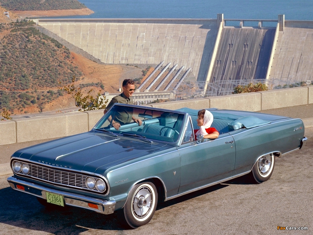 Photos of Chevrolet Chevelle Malibu SS Convertible 1964 (1024 x 768)