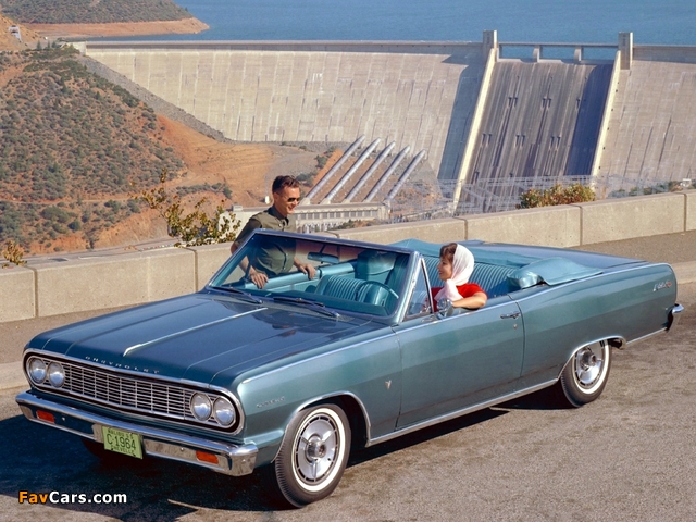 Photos of Chevrolet Chevelle Malibu SS Convertible 1964 (640 x 480)