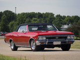 Photos of Chevrolet Chevelle SS 396 Convertible 1966