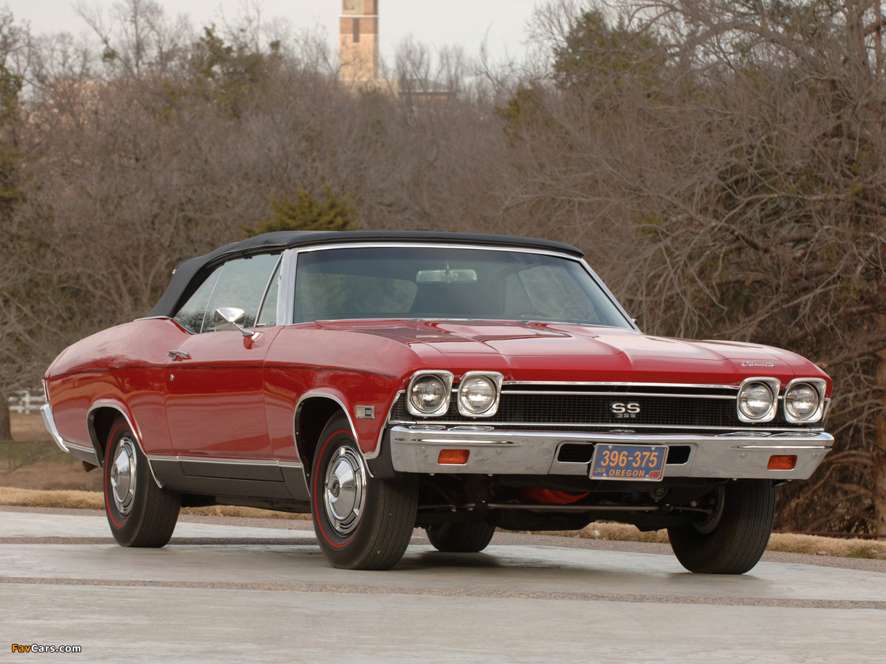 Photos of Chevrolet Chevelle SS 396 Convertible 1968 (1280 x 960)