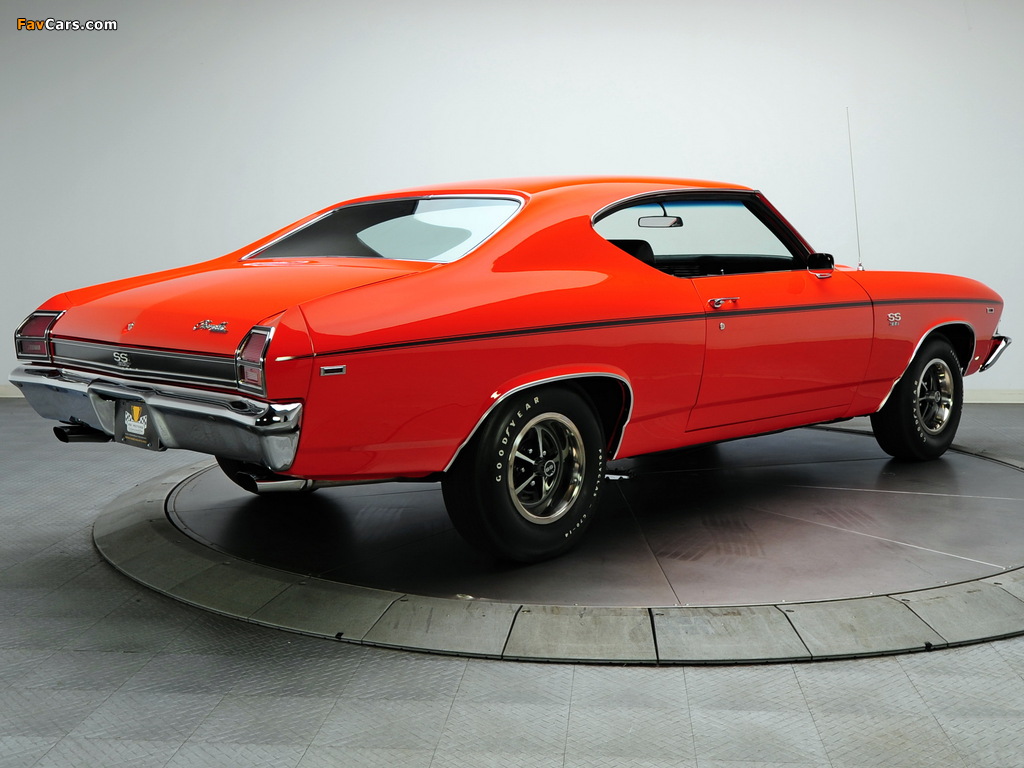 Photos of Chevrolet Chevelle SS 396 L34 Hardtop Coupe 1969 (1024 x 768)