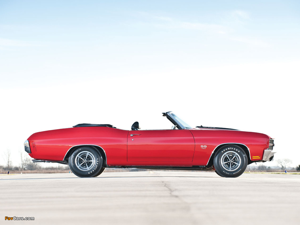 Photos of Chevrolet Chevelle SS 454 LS6 Convertible 1970 (1024 x 768)