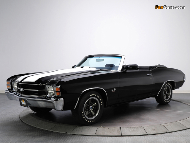 Photos of Chevrolet Chevelle SS 454 LS5 Convertible 1971 (640 x 480)
