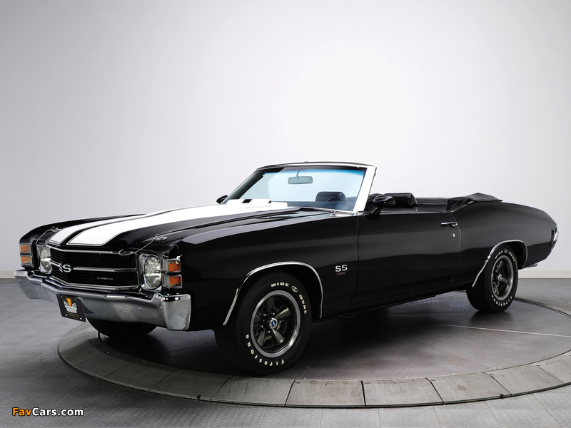Photos of Chevrolet Chevelle SS 454 LS5 Convertible 1971 (800 x 600)