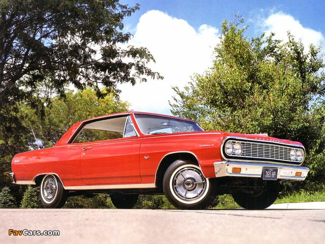 Pictures of Chevrolet Chevelle Malibu SS Sport Coupe (57/58-37) 1964 (640 x 480)