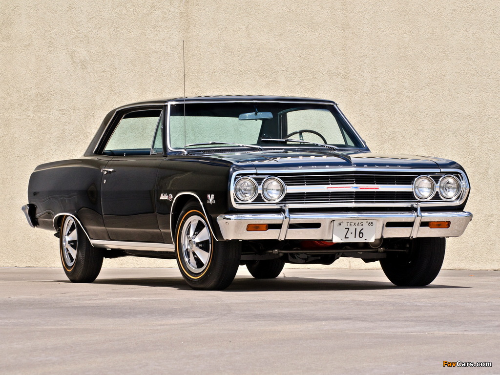 Pictures of Chevrolet Chevelle Malibu SS 396 Z16 Hardtop Coupe 1965 (1024 x 768)