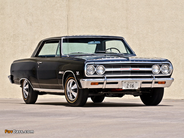 Pictures of Chevrolet Chevelle Malibu SS 396 Z16 Hardtop Coupe 1965 (640 x 480)