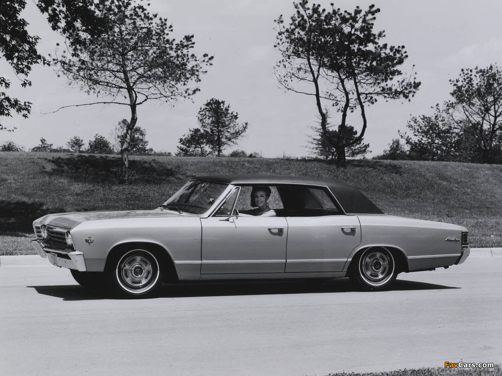 Pictures of Chevrolet Chevelle Malibu Sport Sedan 1967 (1024 x 768)