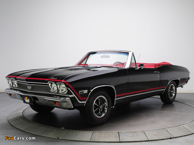 Pictures of Chevrolet Chevelle SS 396 L78 Convertible 1968 (640 x 480)