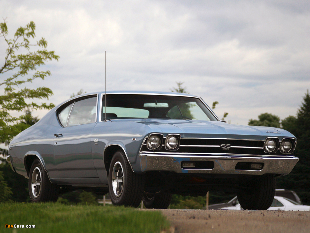 Pictures of Chevrolet Chevelle SS 396 Hardtop Coupe 1969 (1024 x 768)