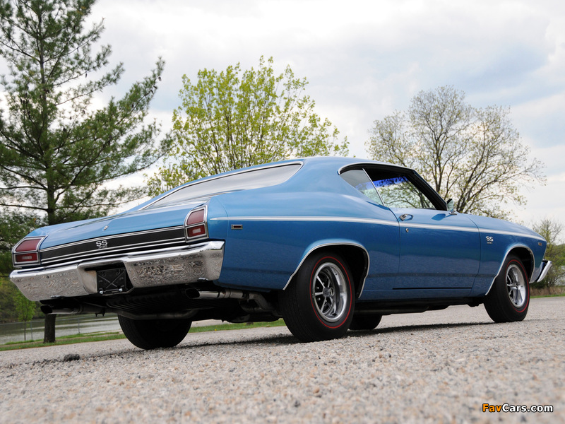 Pictures of Chevrolet Chevelle SS 396 Hardtop Coupe 1969 (800 x 600)