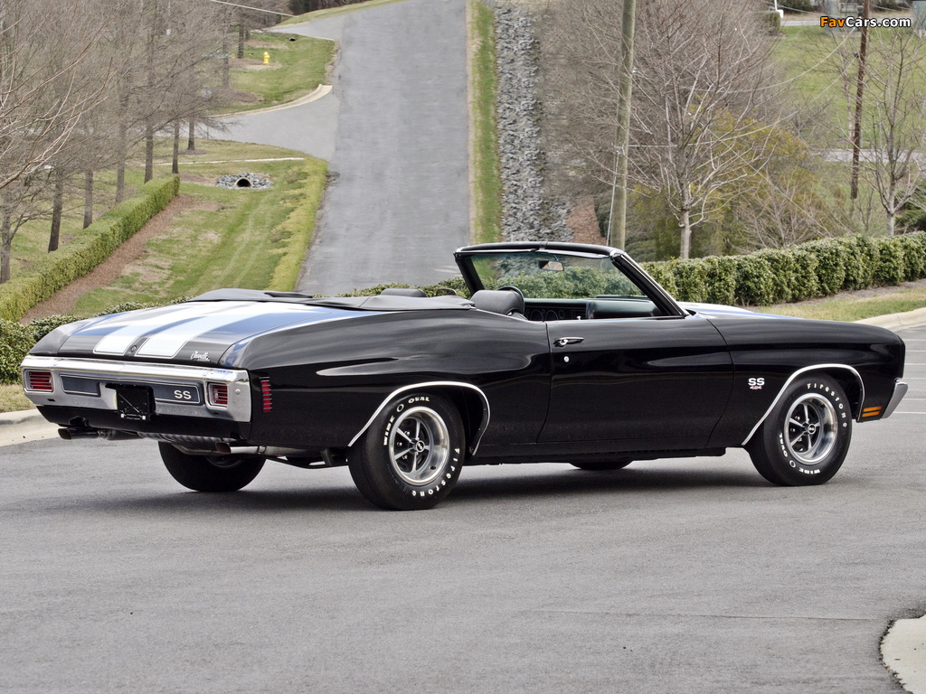 Pictures of Chevrolet Chevelle SS 454 LS6 Convertible 1970 (1024 x 768)
