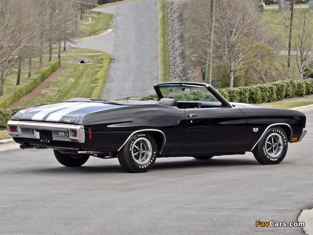 Pictures of Chevrolet Chevelle SS 454 LS6 Convertible 1970 (640 x 480)