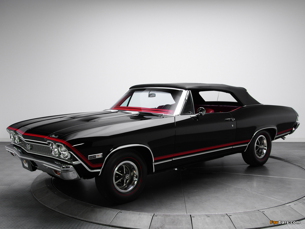 Chevrolet Chevelle SS 396 L78 Convertible 1968 wallpapers (1024 x 768)