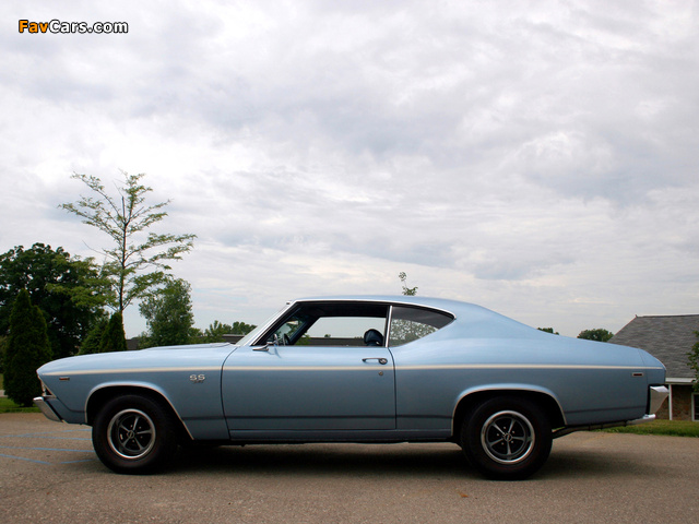 Chevrolet Chevelle SS 396 Hardtop Coupe 1969 wallpapers (640 x 480)