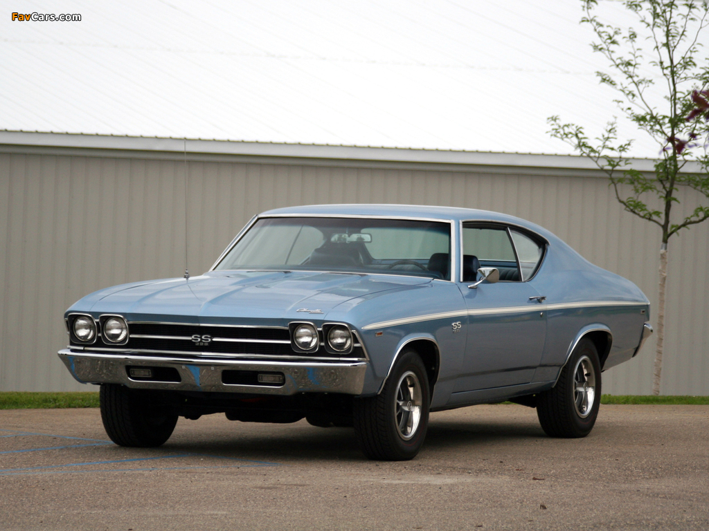 Chevrolet Chevelle SS 396 Hardtop Coupe 1969 wallpapers (1024 x 768)