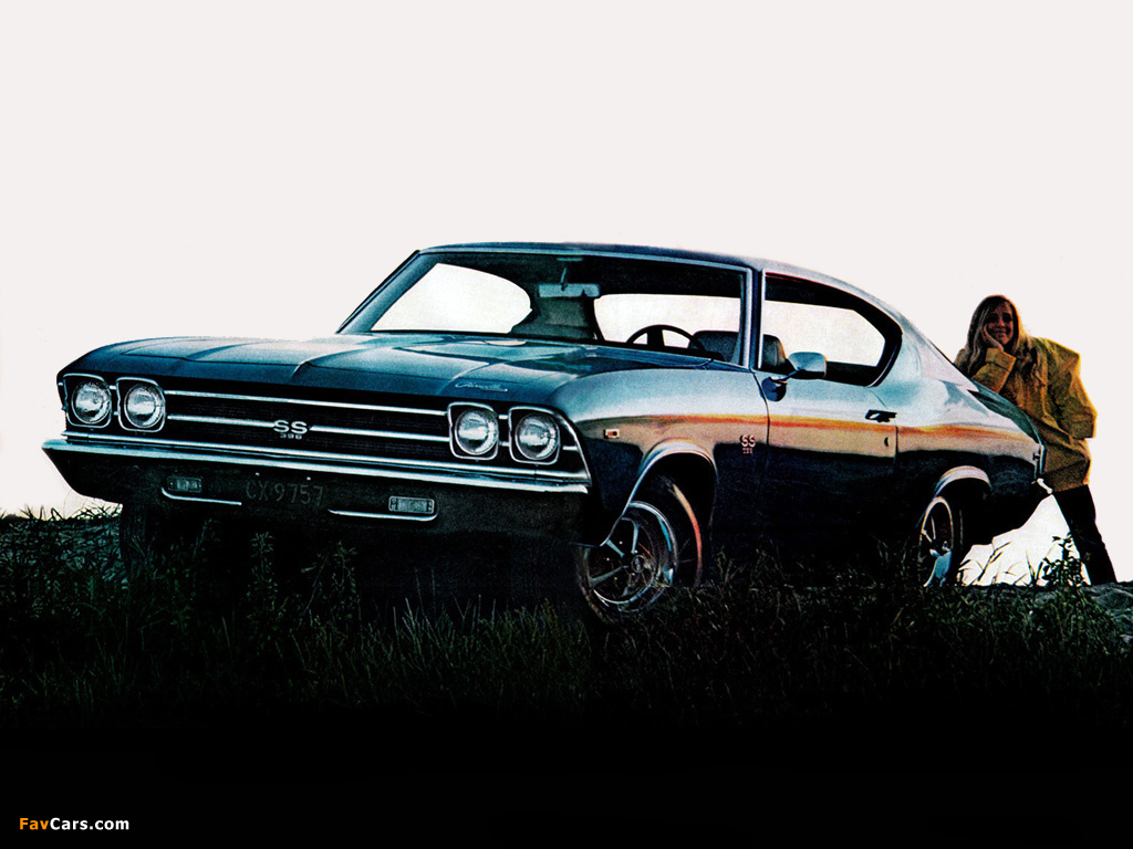 Chevrolet Chevelle SS 396 Hardtop Coupe 1969 wallpapers (1024 x 768)