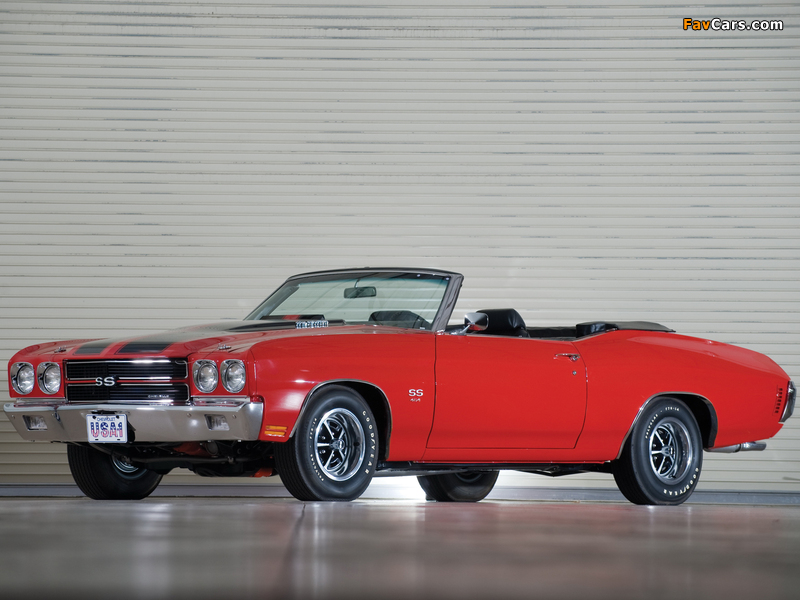 Chevrolet Chevelle SS 454 LS6 Convertible 1970 wallpapers (800 x 600)