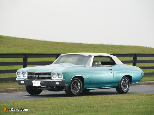 Chevrolet Chevelle SS 454 LS6 Convertible 1970 wallpapers (640 x 480)