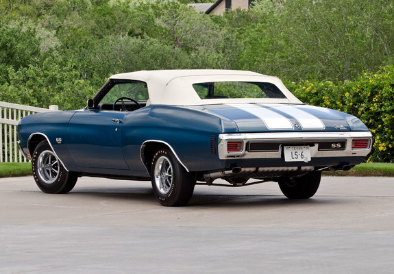 Chevrolet Chevelle SS 454 LS6 Convertible 1970 wallpapers