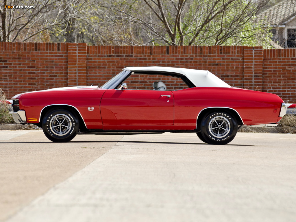 Chevrolet Chevelle SS 454 LS6 Convertible 1970 wallpapers (1024 x 768)