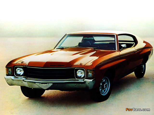 Chevrolet Chevelle Heavy Chevy 1972 wallpapers (640 x 480)