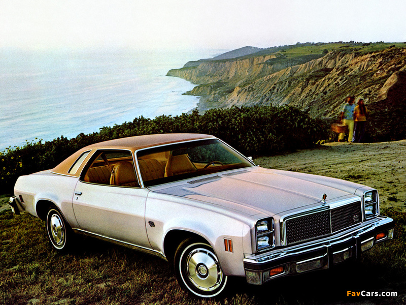 Chevrolet Chevelle Malibu Classic Coupe 1976 wallpapers (800 x 600)