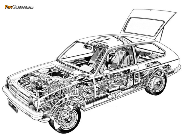 Chevrolet Chevette US-spec 1975–78 photos (640 x 480)