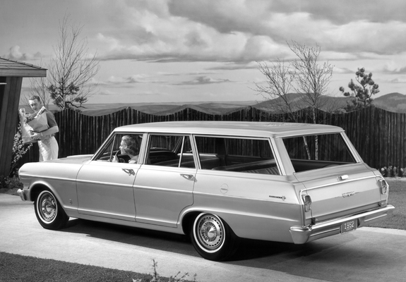 Chevrolet Chevy II 300 Station Wagon 1962 pictures
