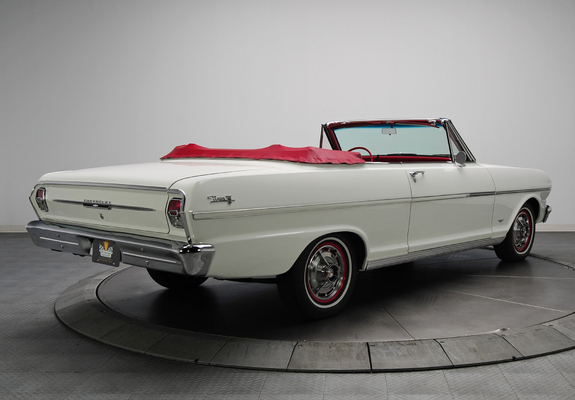 Chevrolet Chevy II Nova 400 Convertible (467) 1963 photos