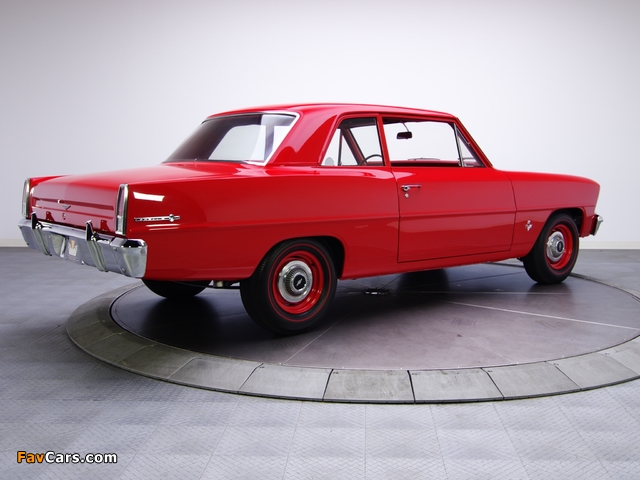 Images of Chevrolet Chevy II 100 2-door Sedan (11411) 1967 (640 x 480)