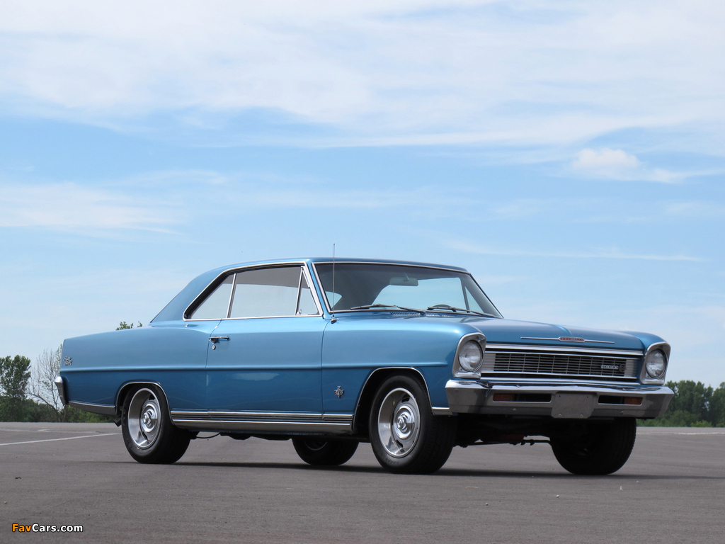 Images of Chevrolet Chevy II Nova SS 327 Sport Coupe 1966 (1024 x 768)