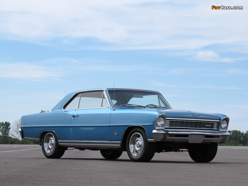 Images of Chevrolet Chevy II Nova SS 327 Sport Coupe 1966 (800 x 600)