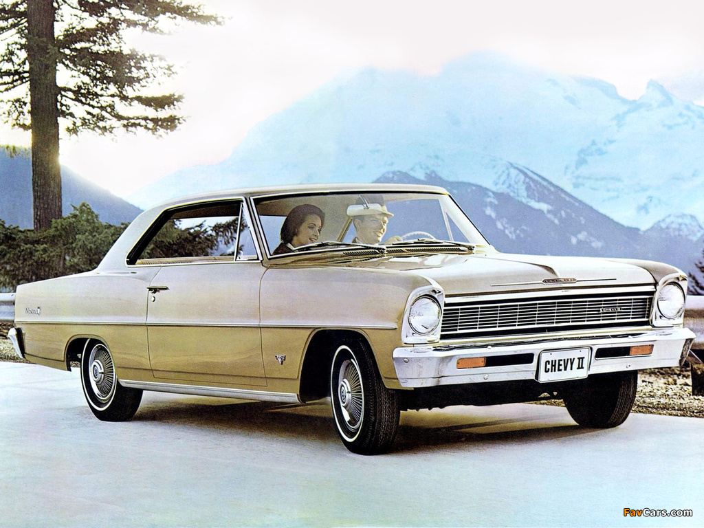 Pictures of Chevrolet Chevy II Nova Sport Coupe (11537) 1966 (1024 x 768)
