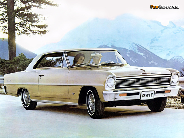 Pictures of Chevrolet Chevy II Nova Sport Coupe (11537) 1966 (640 x 480)