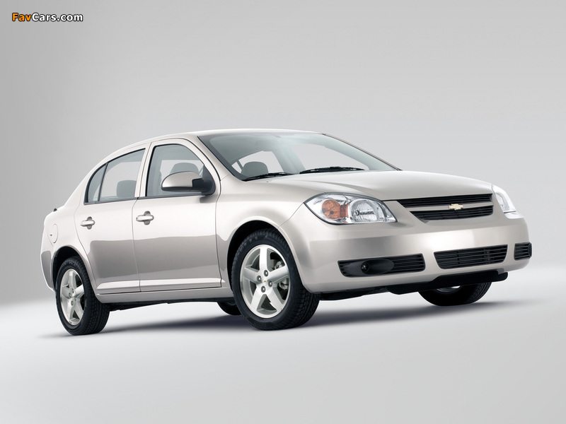 Pictures of Chevrolet Cobalt Sedan 2004–10 (800 x 600)