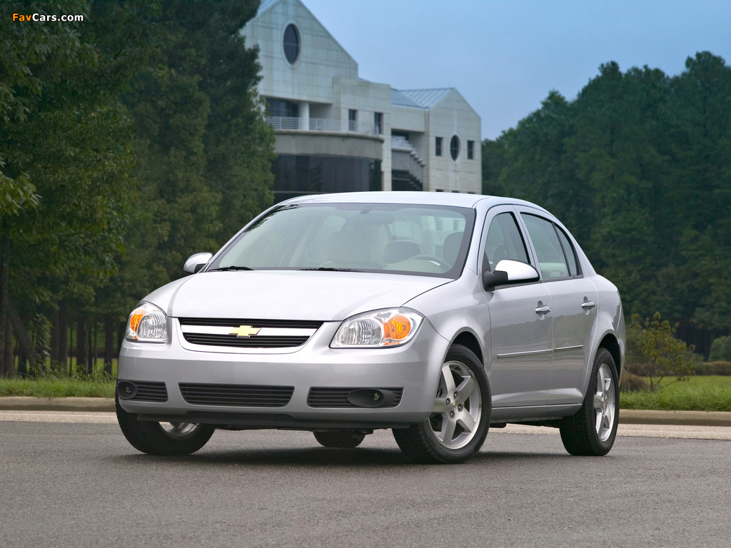 Chevrolet Cobalt Sedan 2004–10 wallpapers (1024 x 768)