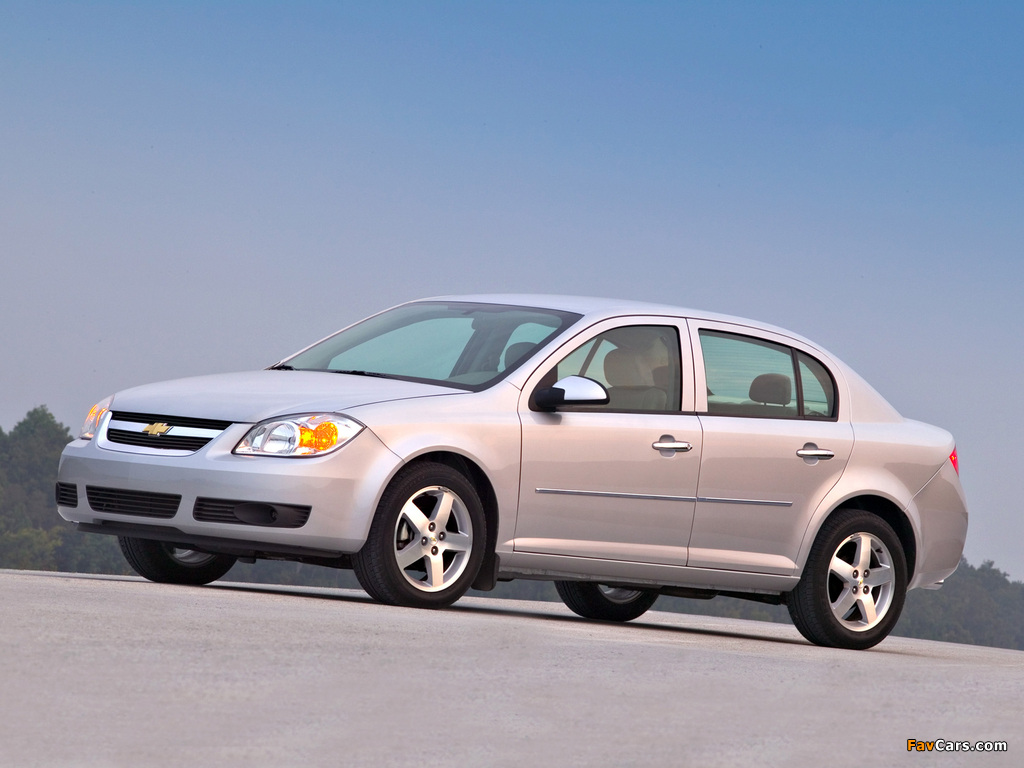 Chevrolet Cobalt Sedan 2004–10 wallpapers (1024 x 768)