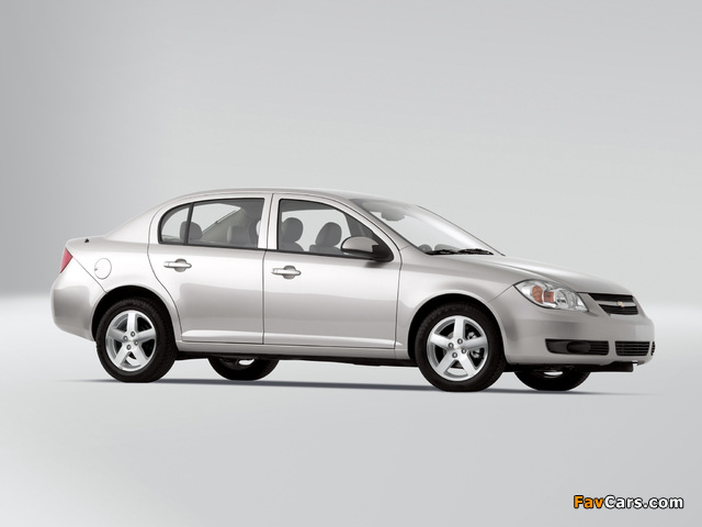 Chevrolet Cobalt Sedan 2004–10 wallpapers (640 x 480)