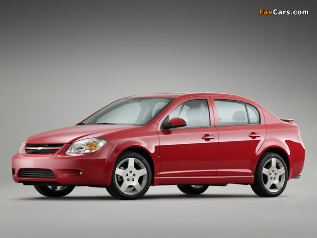 Chevrolet Cobalt SS Sedan 2008–10 wallpapers (640 x 480)