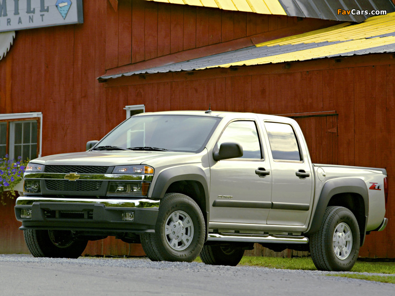 Chevrolet Colorado Z71 Crew Cab 2004–11 images (800 x 600)