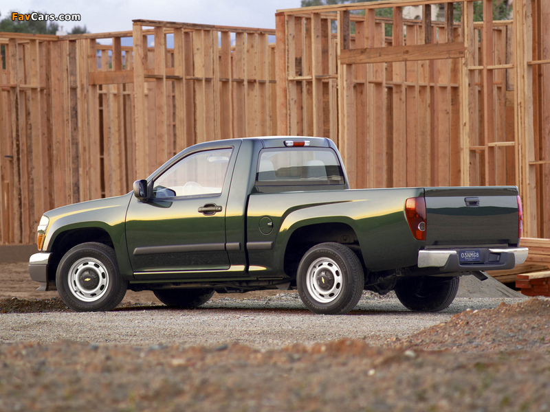 Chevrolet Colorado Regular Cab 2004–11 pictures (800 x 600)