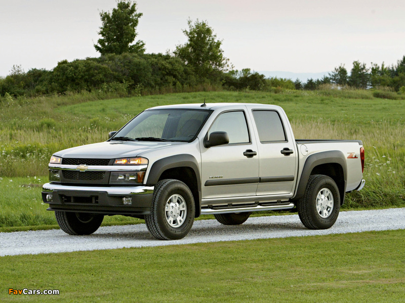 Chevrolet Colorado Z71 Crew Cab 2004–11 wallpapers (800 x 600)