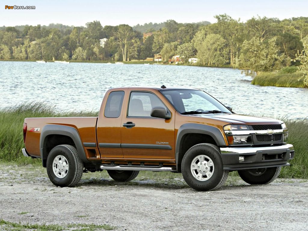 Chevrolet Colorado Z71 Extended Cab 2004–11 wallpapers (1024 x 768)